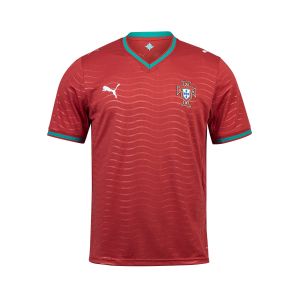 PUMA PORTUGAL 2026 HOME REPLICA JERSEY - CLUB RED/GREEN LAGOON