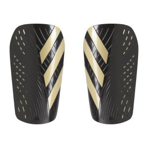 ADIDAS TIRO CLUB SHIN GUARDS - BLACK/GOLD MET